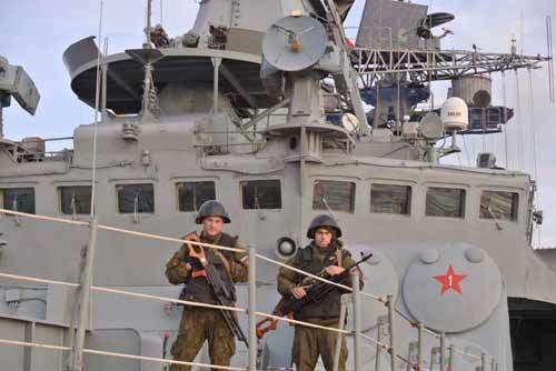 Nga phô diễn sức mạnh hải quân trên Địa Trung Hải