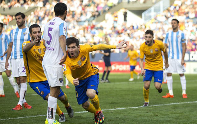 Highlights: Malaga 1-2 Barca