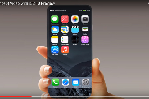 Video concept iPhone 7 cài iOS 10