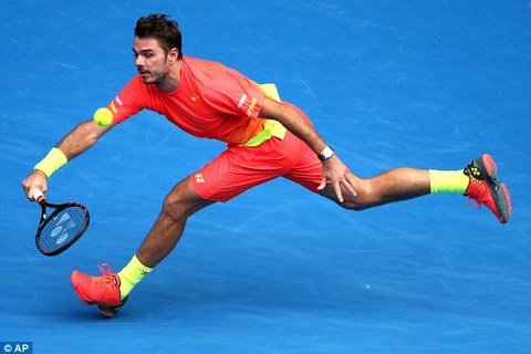 Wawrinka bị 