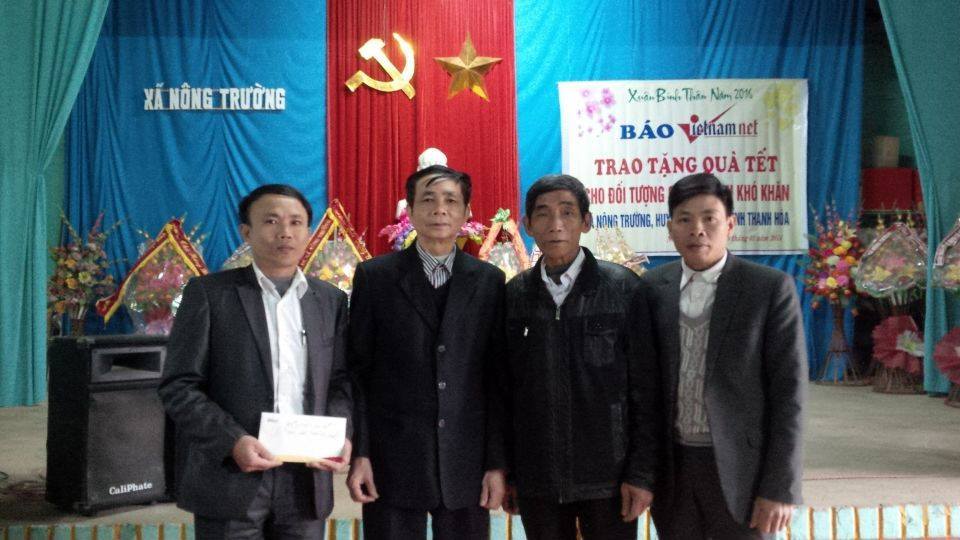 Quà Tết bạn đọc VietNamNet đến với người nghèo