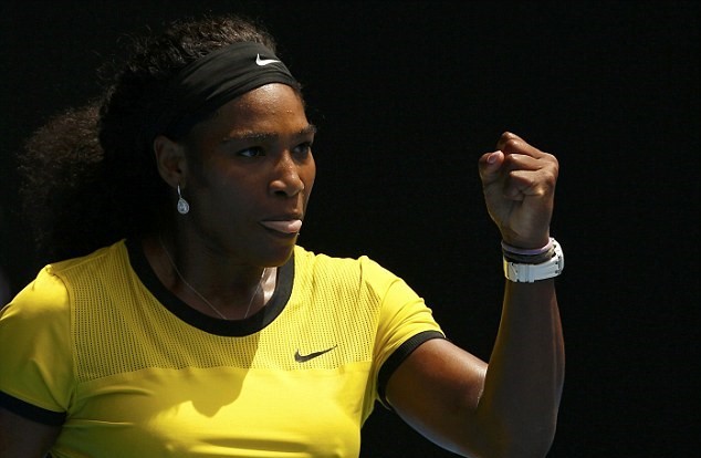 Xem Serena Williams dũng mãnh