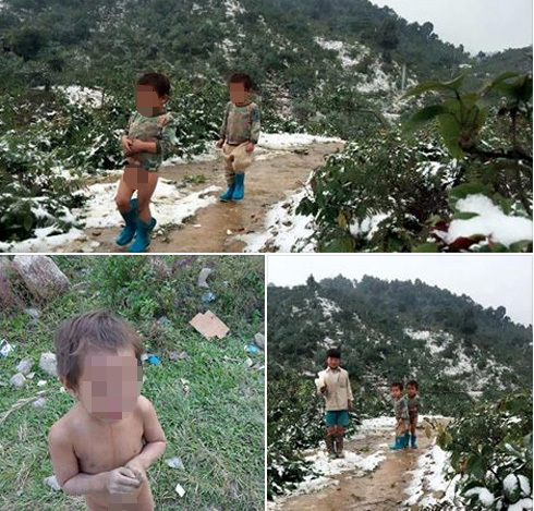 HDV Du lịch: Nghịch cảnh trẻ em Sapa cởi truồng là do cha mẹ