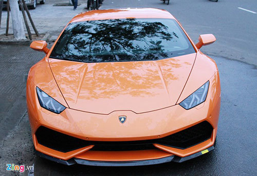 Lamborghini Huracan màu độc của đại gia Đà Nẵng