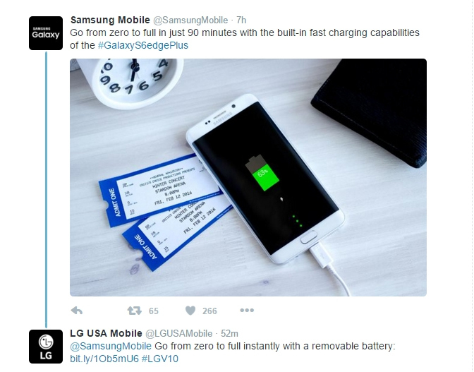 LG đá xéo Samsung không thương tiếc
