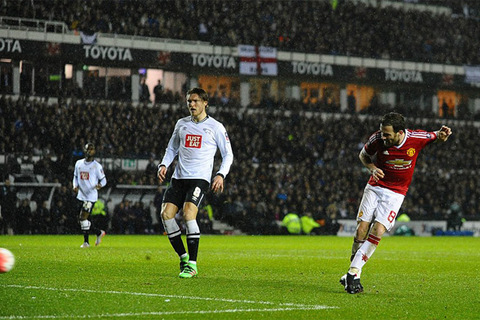 Highlights: Derby County 1-3 M.U