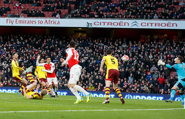 FA Cup: Arsenal 2-1 Burnley