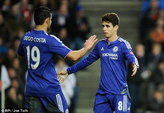 Oscar nhảy samba, Hazard khai hỏa, Chelsea thắng to