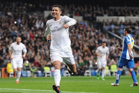 Ronaldo lập hat-trick, Real đánh tennis trước Espanyol
