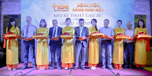 Khai trương Bệnh viện Răng Hàm Mặt Khu kỹ thuật cao 3D