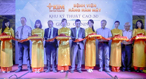 Khai trương Bệnh viện Răng Hàm Mặt Khu kỹ thuật cao 3D
