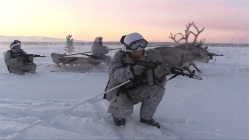 Xem lính Nga tập chiến đấu giữa cái lạnh -30°C