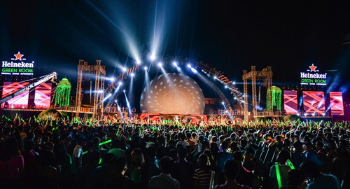 Sao Việt hội tụ đại nhạc hội Heineken Green Room