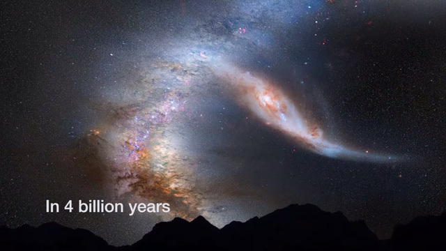 Thiên hà Tiên Nữ đang lao về Trái đất với tốc độ khủng khiếp