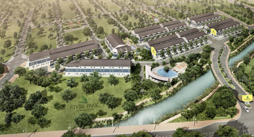 Mở bán dự án nhà phố liên kế ven sông River Park