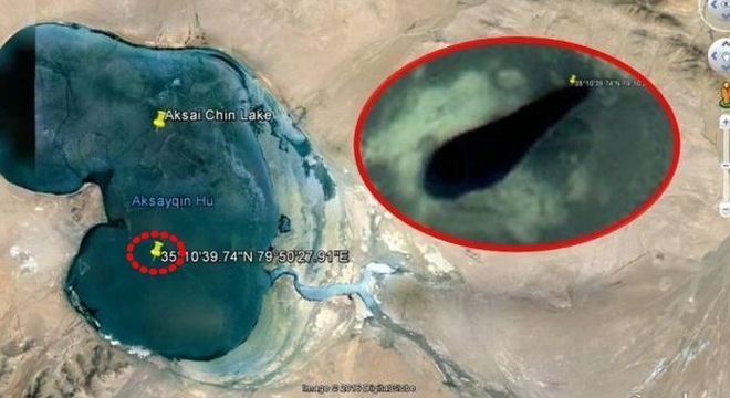 Google bôi đen căn cứ bí ẩn trên dãy Himalaya để giấu UFO?