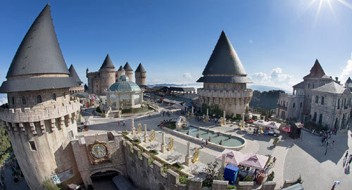 Rộn rã Tết ở Bà Nà Hills