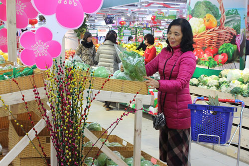 Độc đáo bộ sưu tập rau củ quả VinEco Tết Bính Thân