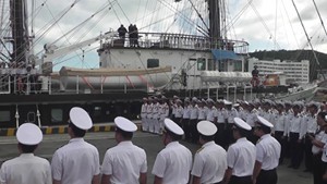 Hải quân Việt Nam có tàu buồm huấn luyện hiện đại