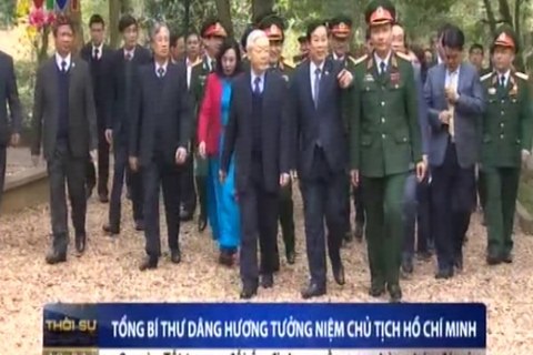 Tổng bí thư thăm Khu di tích K9