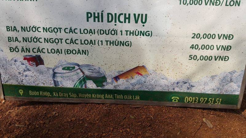 Du lịch Tết, du khách bị thu phí từng mớ rau, lon bia