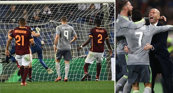 Highlights: AS Roma 0-2 Real Madrid