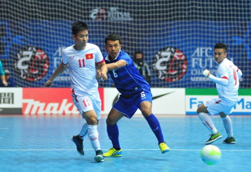 Thua đậm Thái Lan, Futsal Việt Nam trắng huy chương