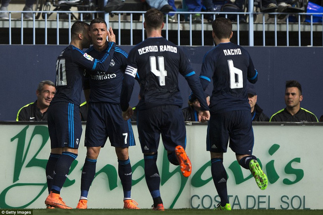 Ronaldo hỏng phạt đền, Real 