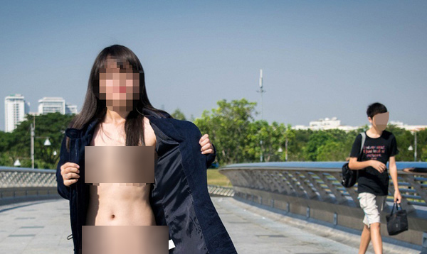 Thiếu nữ chụp ảnh khỏa thân ở trung tâm Sài gòn: Có dấu hiệu bệnh loạn thần
