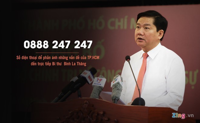 đường dây nóng, hotline, Đinh La Thăng, thuê bao, cố định, di động,
