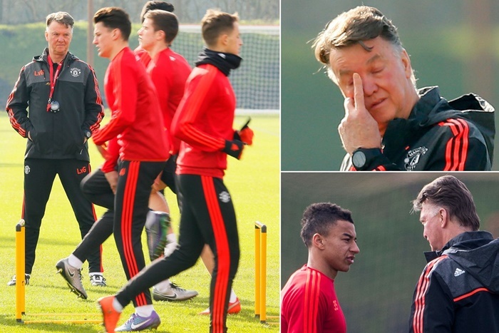 Van Gaal cuống cuồng họp xuyên trưa cứu ghế