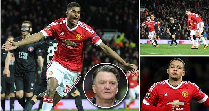 Video M.U 5-1 Midtjylland