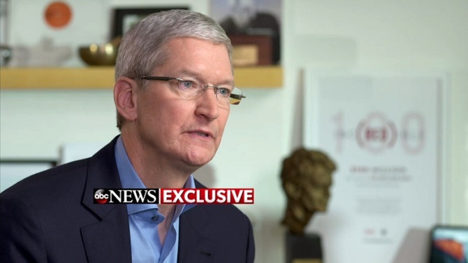 CEO Apple: 'Cửa hậu' trên iPhone như 'mầm ung thư trên phần mềm'