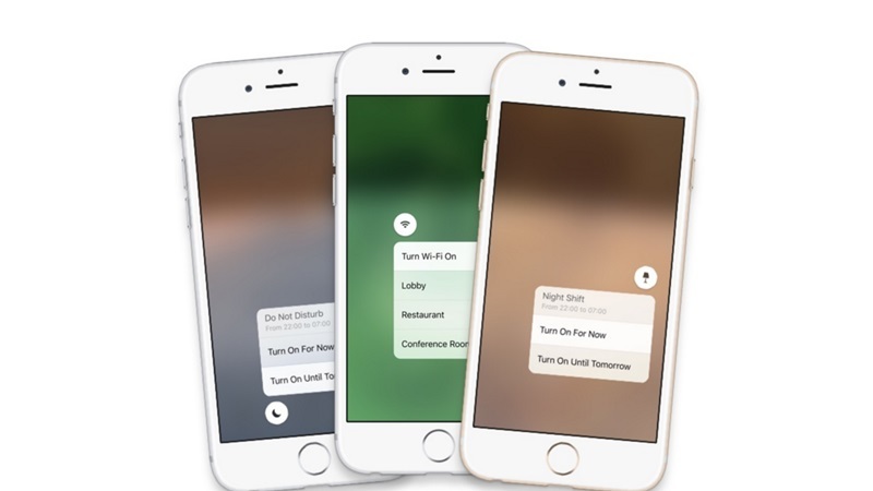 Ý tưởng tuyệt vời về tính năng 3D Touch trên iOS 10
