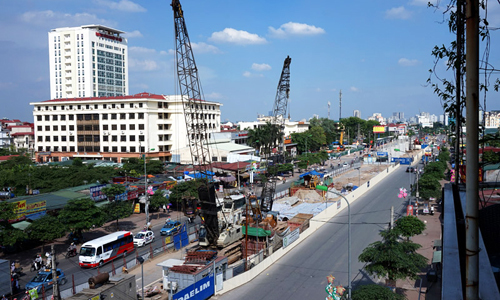 Hà Nội: “Thúc” đẩy nhanh tiến độ dự án đường sắt đô thị đoạn Nhổn - Ga Hà Nội