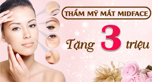 Đẹp không tuổi với Thẩm mỹ mắt Midface