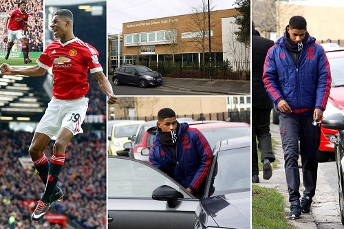 Rashford bỏ tiệc mừng, bẽn lẽn lái Audi đi thi