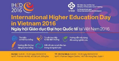 Ngày hội Giáo dục ĐH Quốc tế: nhiều cơ hội học bổng