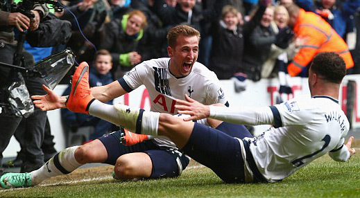 Harry Kane ghi bàn đẹp mắt nâng tỷ số lên 2-1