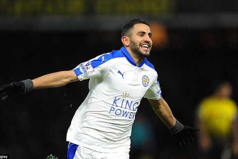 Mahrez ghi tuyệt phẩm, Leicester vững ngôi đầu