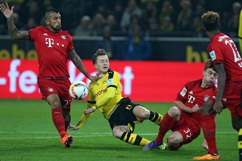 Xem trận hòa nghẹt thở giữa Dortmund và Bayern