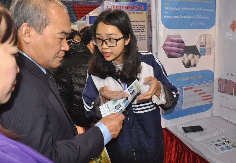 Học sinh phổ thông tranh tài sáng tạo