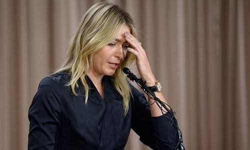 Sharapova bị cấm thi đấu vì dùng doping