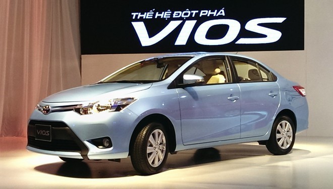 Toyota Vios liên tục mất ngôi tại thị trường Việt Nam