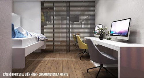 Charmington La Pointe: ‘ứng viên’ sáng giá dòng căn hộ Office-tel