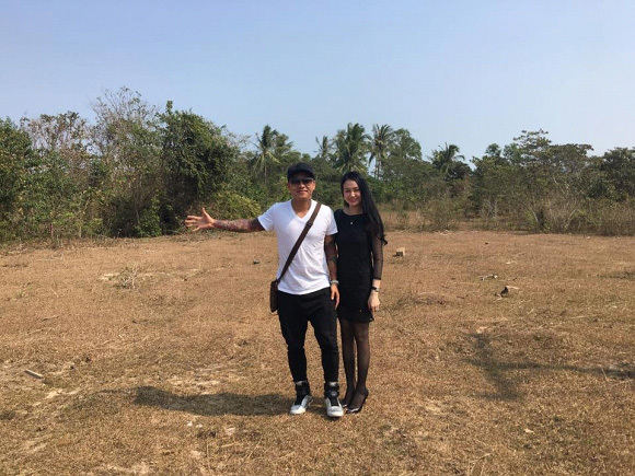 Tuấn Hưng khoe mảnh đất rộng thênh thang mua tại Phú Quốc