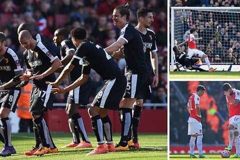 Video: Arsenal 1-2 Watford