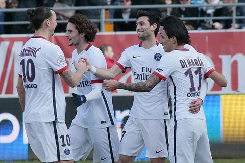 Thắng 9-0, PSG vô địch Ligue 1 trước 8 vòng đấu