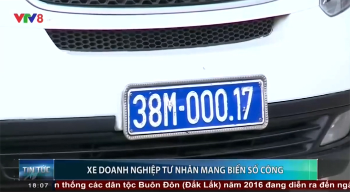 Nghịch lý xe tư nhân được cấp... biển số xanh