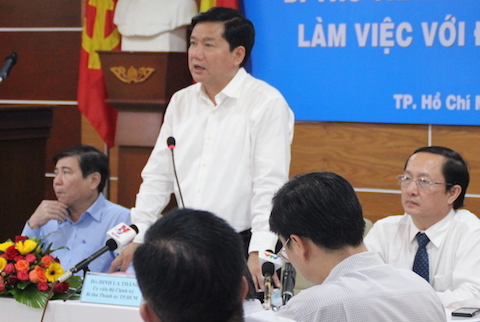 Bí thư Đinh La Thăng: 